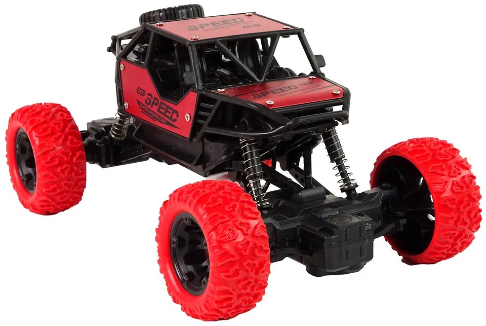 Lean Toys Terénne auto R/C Off-Road 1:18 - červené