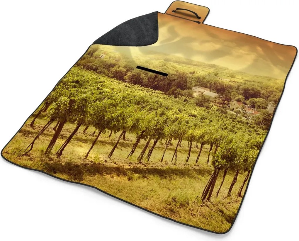 Sablio Plážová deka Vinohrad: 200x140 cm