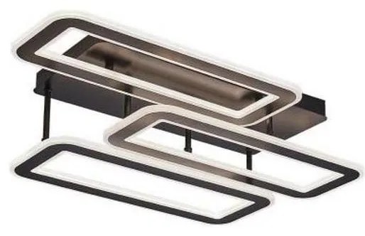 LED Stmievateľný prisadený luster LED/90W/230V 3000-6500K + diaľkové ovládanie