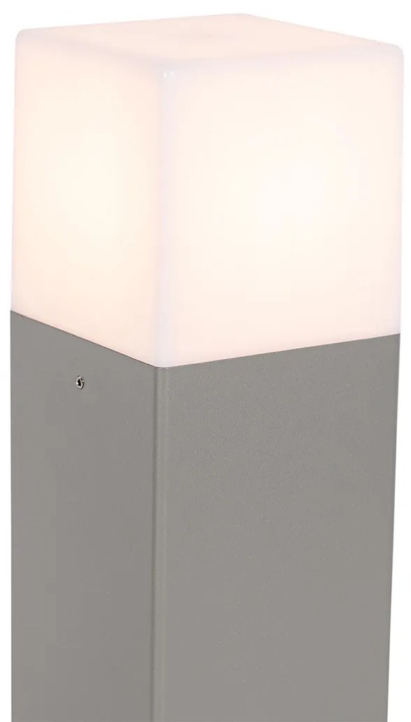 Moderná vonkajšia stojaca lampa sivá 30 cm IP44 - Denmark
