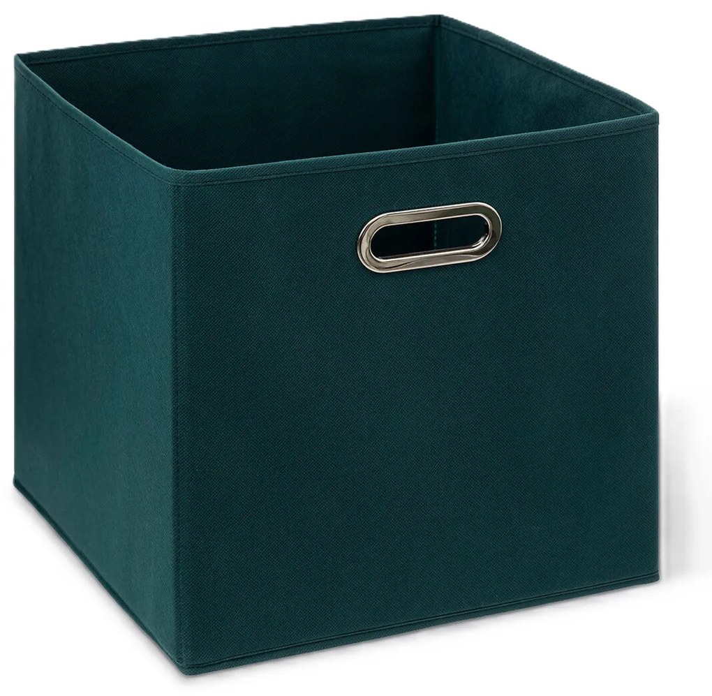Úložný box Simple, 31x31x31 cm, tmavotyrkysová