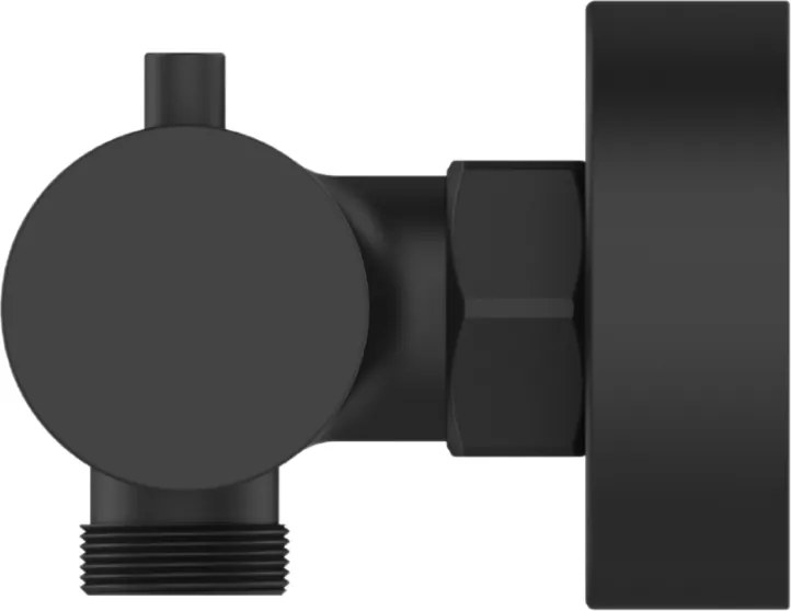 Invena Termora, termostatická sprchová batéria, čierna matná, INV-BT-N1-004-V