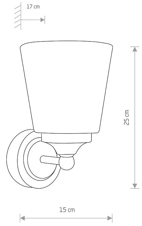 Nowodvorski kúpeľňové svietidlo BALI 9353