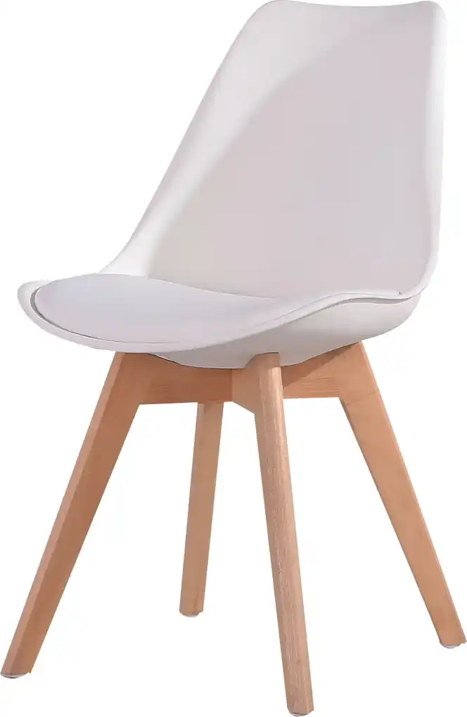 CROSS II jedálenská stolička, biela | Biano