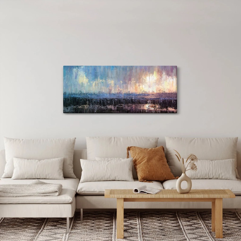 Obraz - Abstrakcia (120x50 cm)