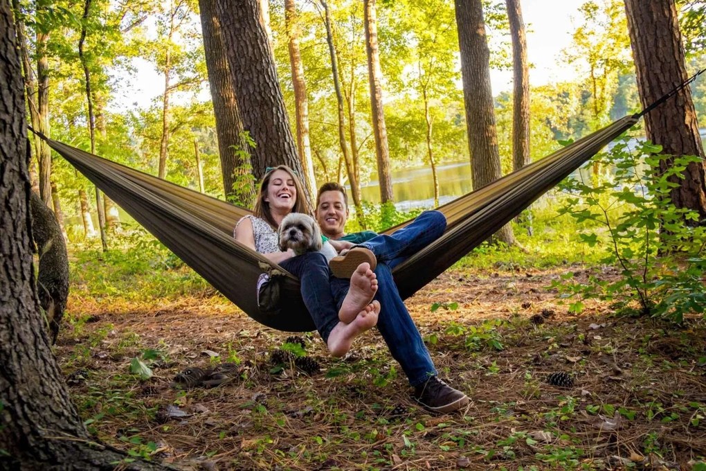 La Siesta COLIBRI 3.0 SINGLE - cestovná hojdacia sieť z kvalitného padákového hodvábu, 100% polyamid / laná: 100% polyester / hák: letecký hliník