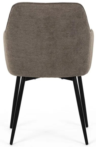 Autronic BONTEC Jedálenská stolička, hnedá, látka, DCL-221 BR2 Farba: Červená