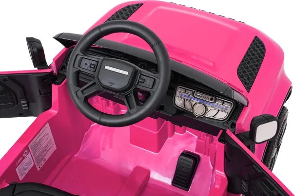 Elektrické autíčko Land Rover Defender ružové