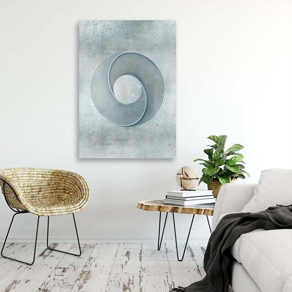 Gario Obraz na plátne Modrý kruh - Andrea Haase Rozmery: 40 x 60 cm