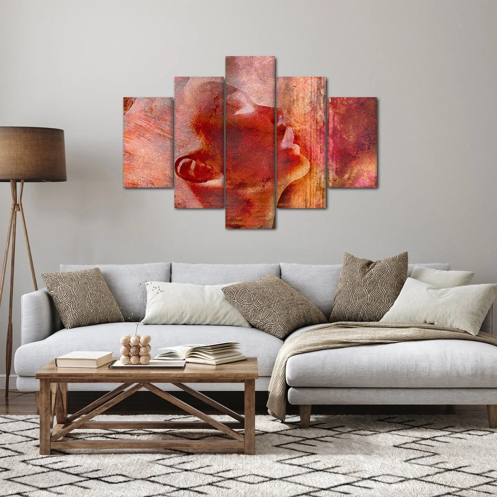 Obraz - Profil ženskej tváre (150x105 cm)