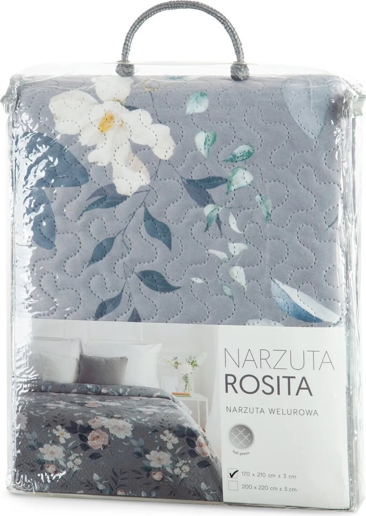 PREHOZ NA POSTEĽ ROSITA 200X220 CM KVETY