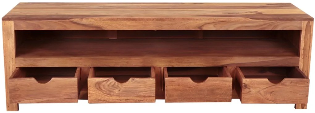 furniture-nabytek.cz - Sheesham tv stolík 160x50x45
