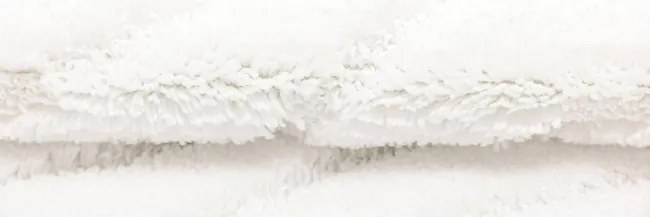 Kúpeľňový koberček Sara biely, vlny