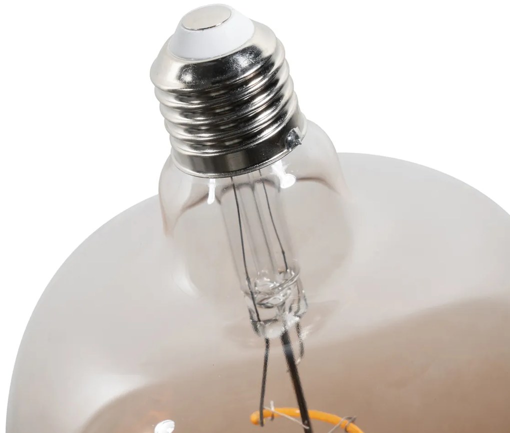 E27 Stmievateľné LED žiarovky G140 hnedé 4,9W 110 lm 1800K