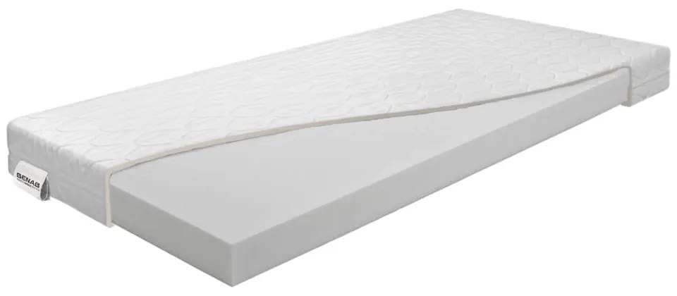 Stredne tvrdý penový detský matrac 90x190 cm Basic Comfort – BENAB