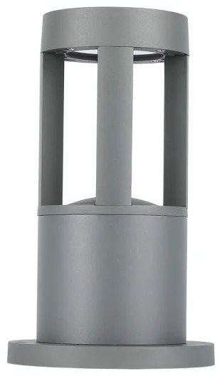 LED Vonkajšia lampa LED/10W/230V 25cm 6400K IP65 šedá