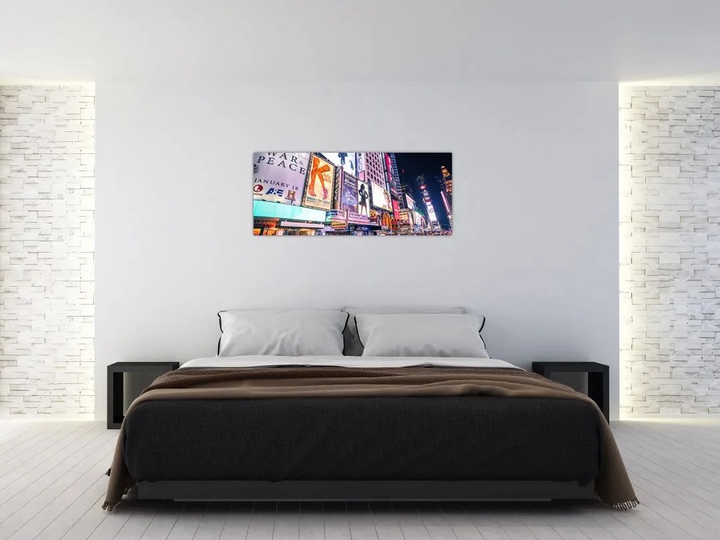 Obraz - New York Theater District (120x50 cm)