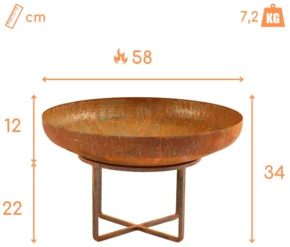 Prenosné ohnisko Maui