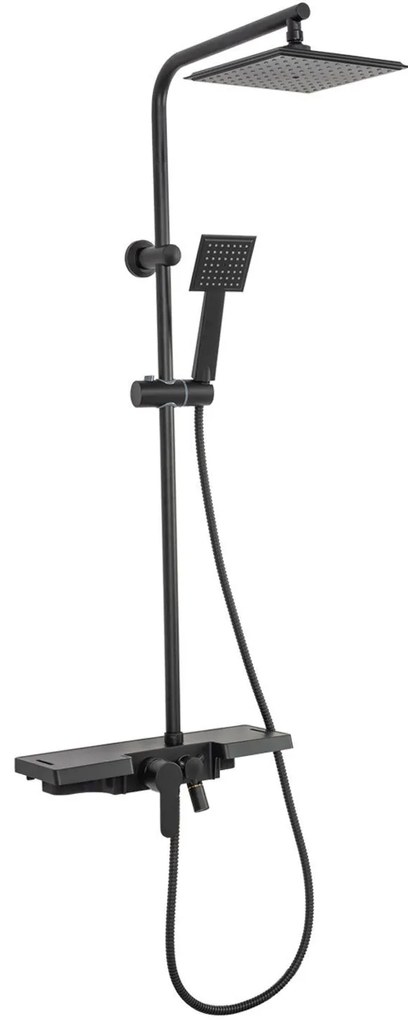 Rea Bravo - sprchový set, čierna, REA-P0636