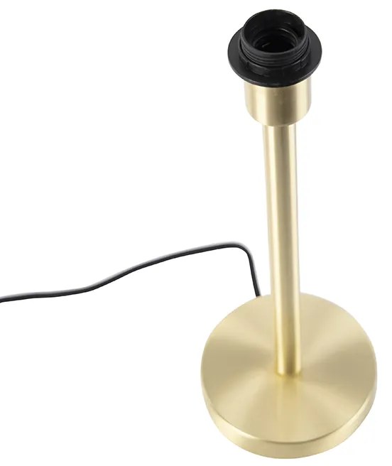 Klasická stolná lampa mosadz bez tienidla - Simplo