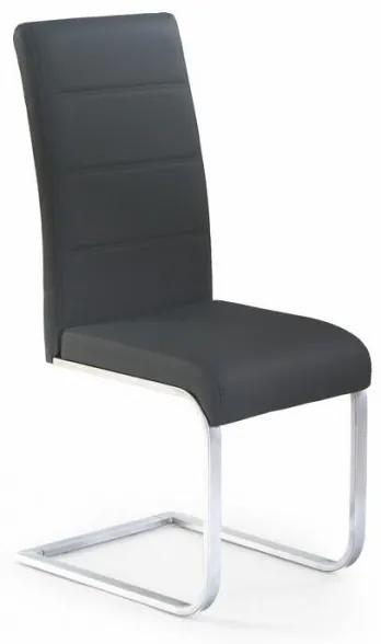 Jedálenská stolička Stacy čierna