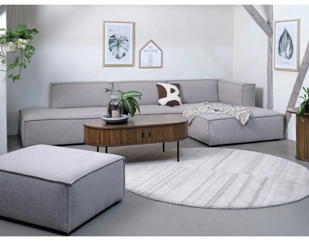 Konferenčný stolík v dekore duba v prírodnej farbe 60x120 cm Nola – Unique Furniture