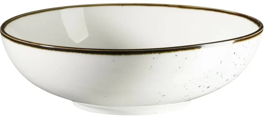 Mäser Miska Pintar White modré bodky 22 cm, 22 cm
