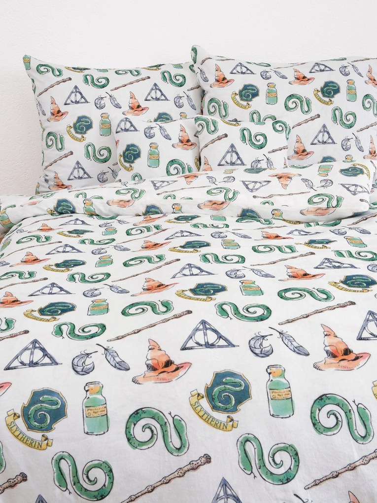 Obliečky mikroplyš Harry Potter - Slizolin