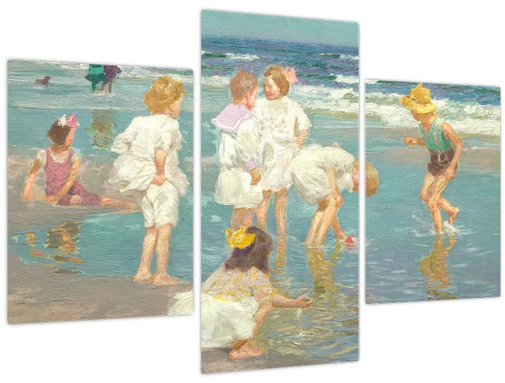 Obraz - Edward Henry Potthast, A Holiday, reprodukcia (90x60 cm)