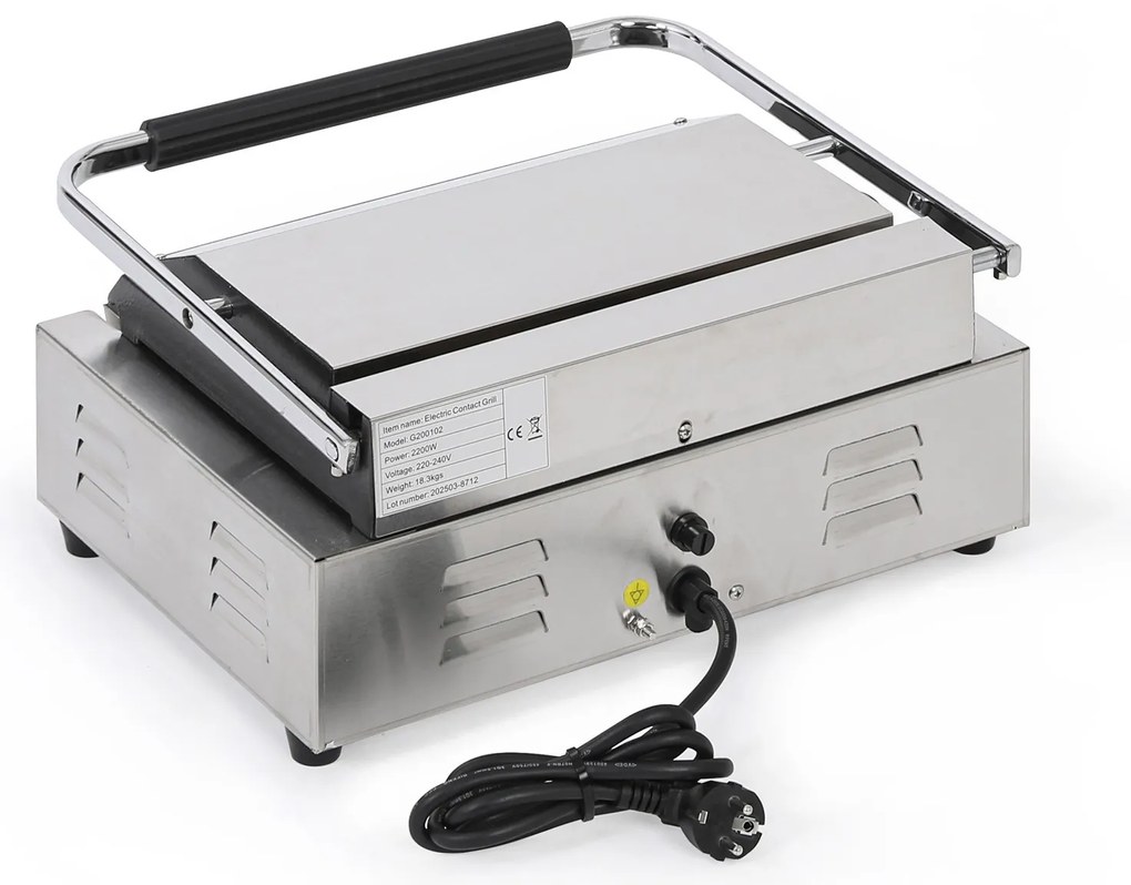 Profesionálny kontaktný gril, 2200 W