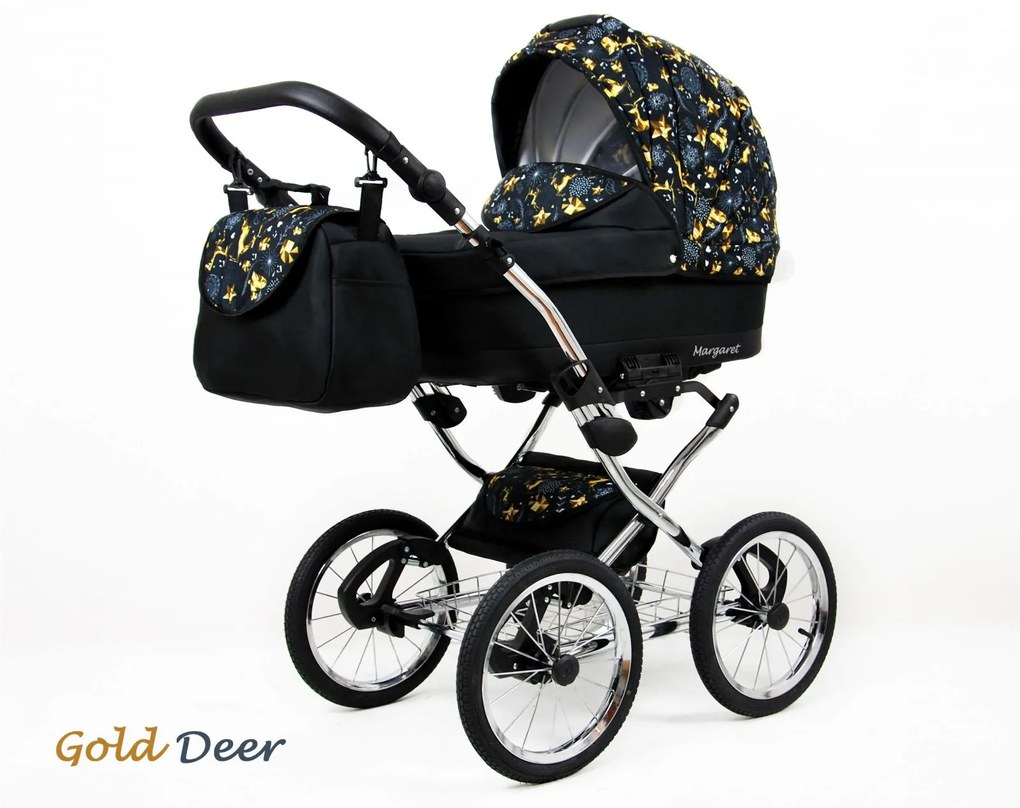 Kombinovaný kočík Raf-pol BABYLUX Margaret - Gold deer (2-kombinácia)