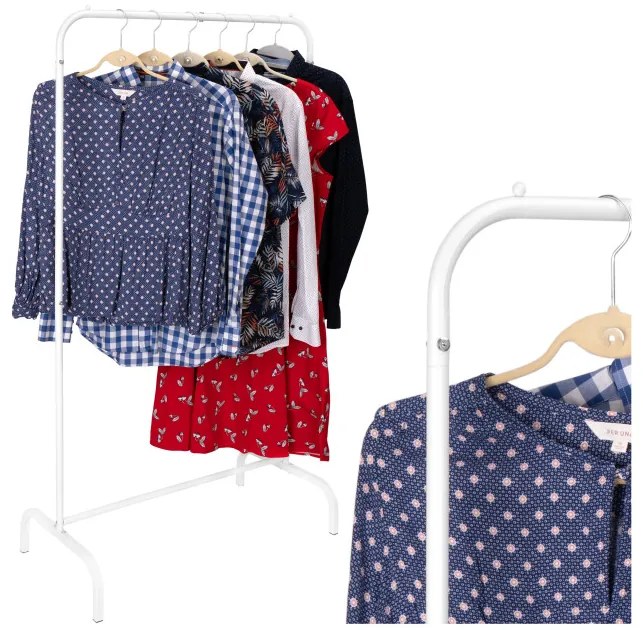 Vešiakový stojan BADIS biely