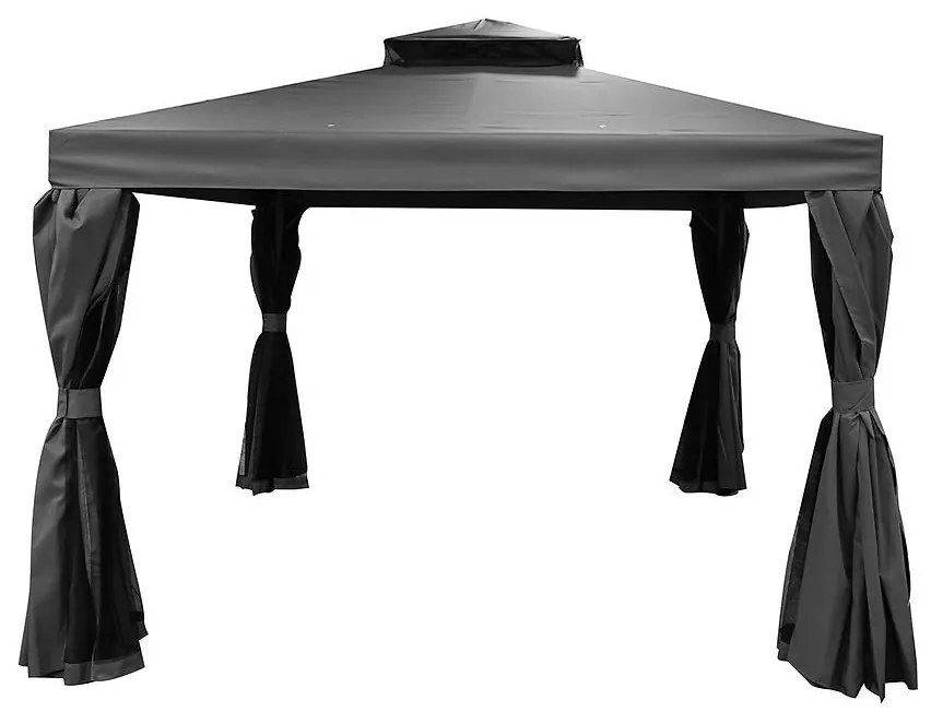 Záhradný pavilón Porto 3x3x2.7m grafitová