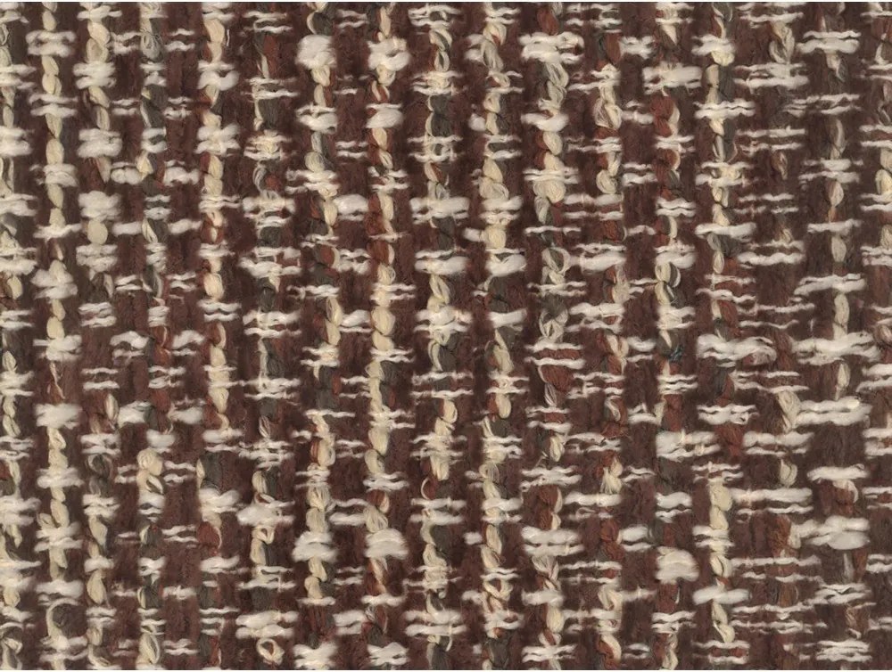 Hnedé ženilkové kreslo Georgia – Micadoni