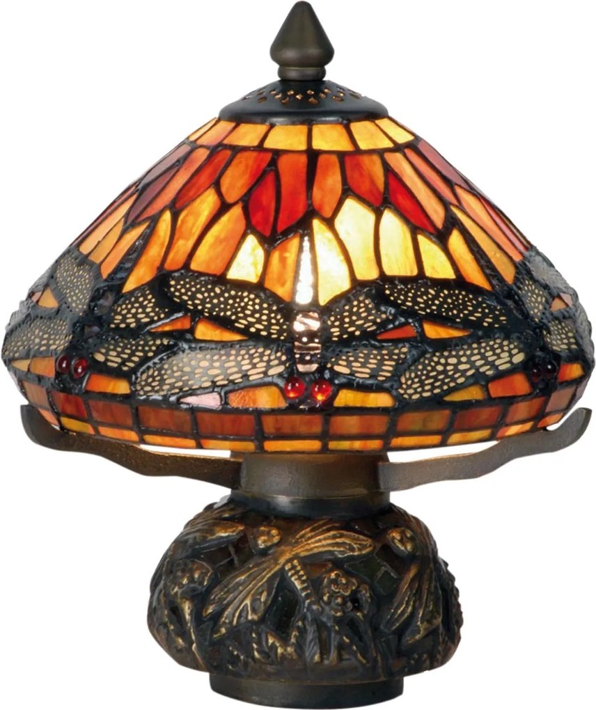 Stolná lampa Tiffany - Ø 22 * 21 cm 1x E14 / Max 40W