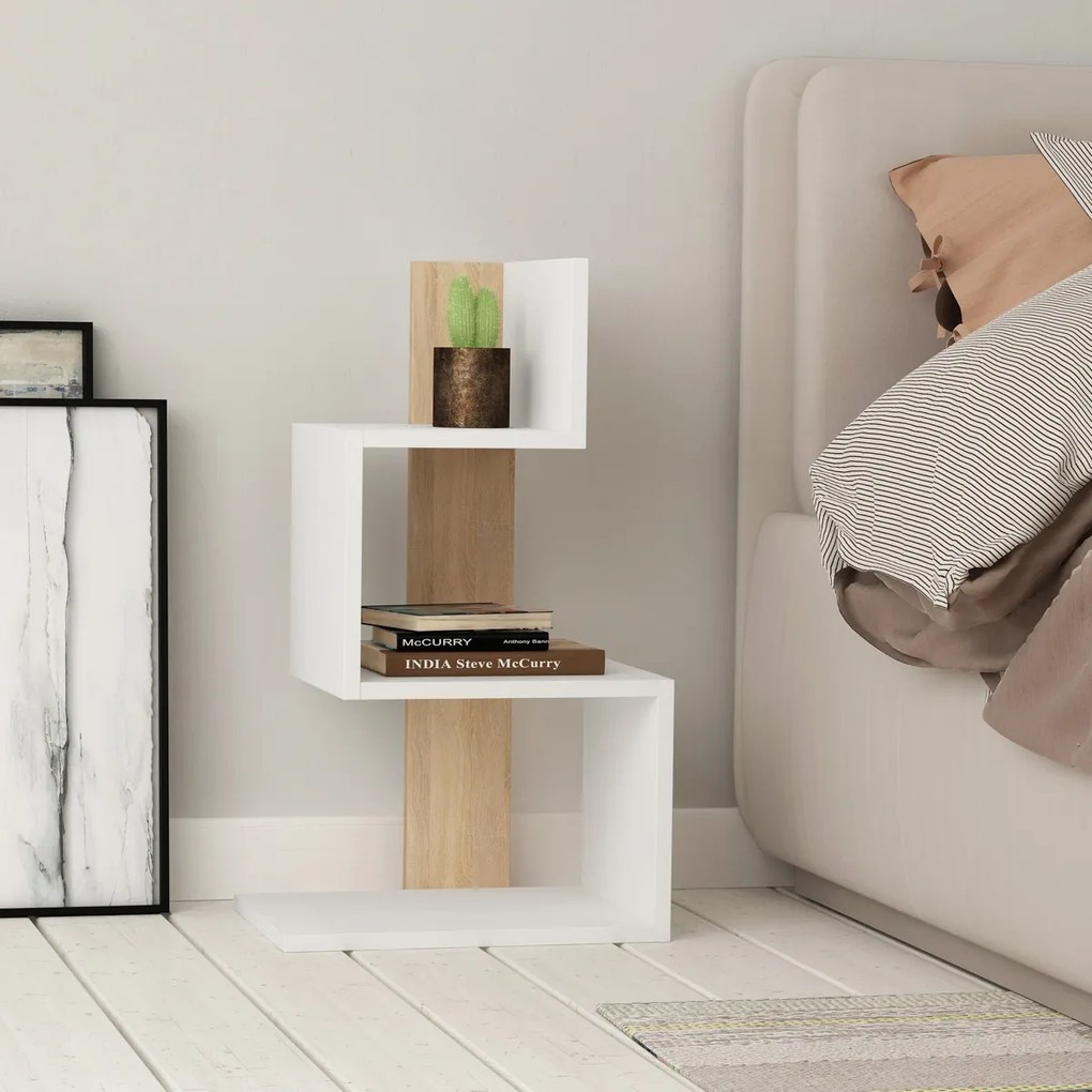 Odkladací stolík Rosie White Oak