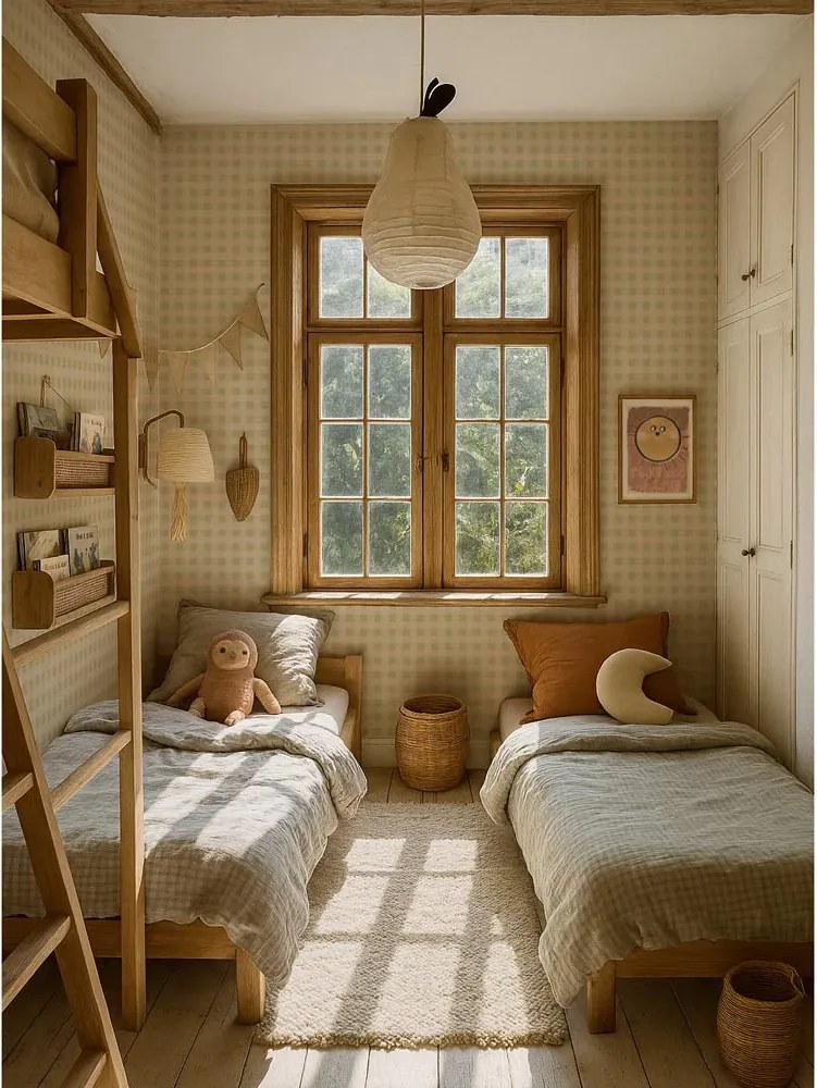 Tapeta klasická mriežková modro zelená 280×50 cm