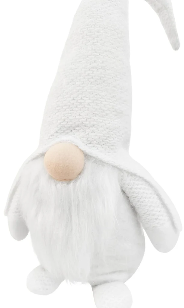 Tutumi - Vianočný trpaslík 50cm YX068, biela, CHR-09547