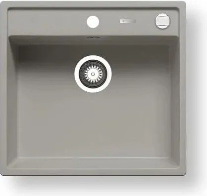 Pyramis 70058401 - Kuchynský drez CAMEA 50x53 cm granit/sivý