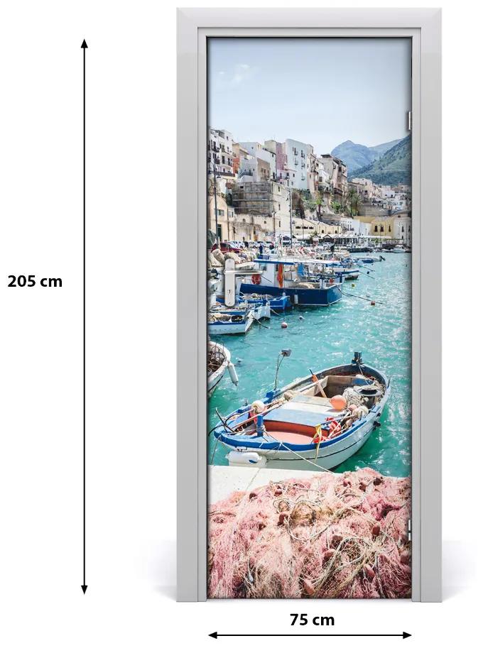 Fototapeta samolepiace na dvere Sicília 75x205 cm