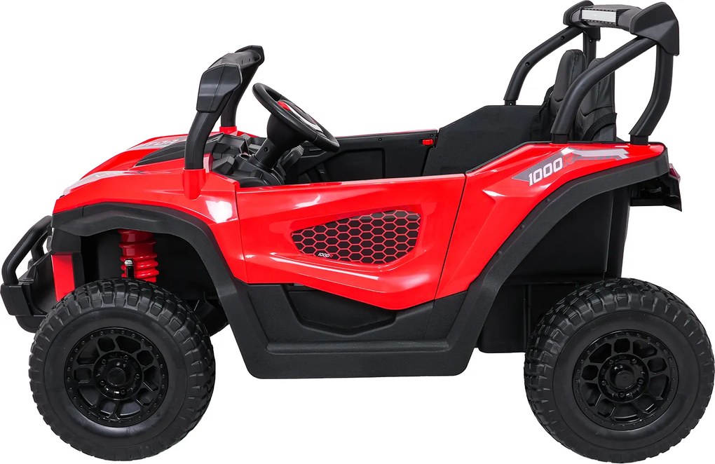 Ramiz Elektrická bugina Gravity pre deti červená + pohon 4x4 + diaľkové ovládanie