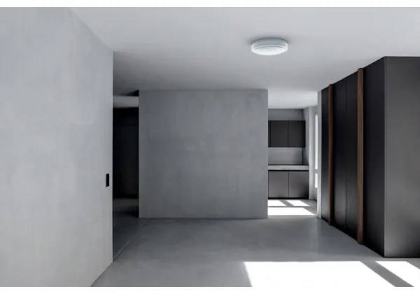 APLED - LED Stropné svietidlo LENS R TRICOLOR LED/18W/230V IP41 + núdza