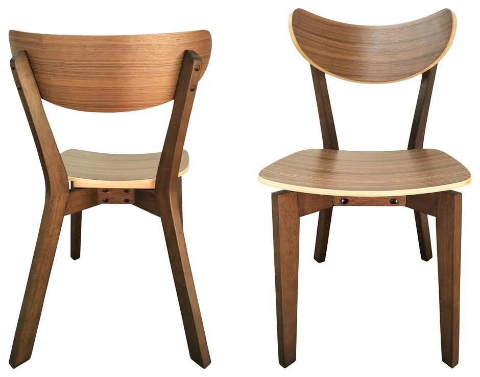 Hnedá jedálenská stolička Roxby – Actona