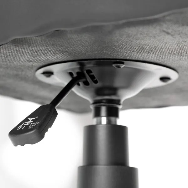 Herná stolička VARR Zolder čierna/červená