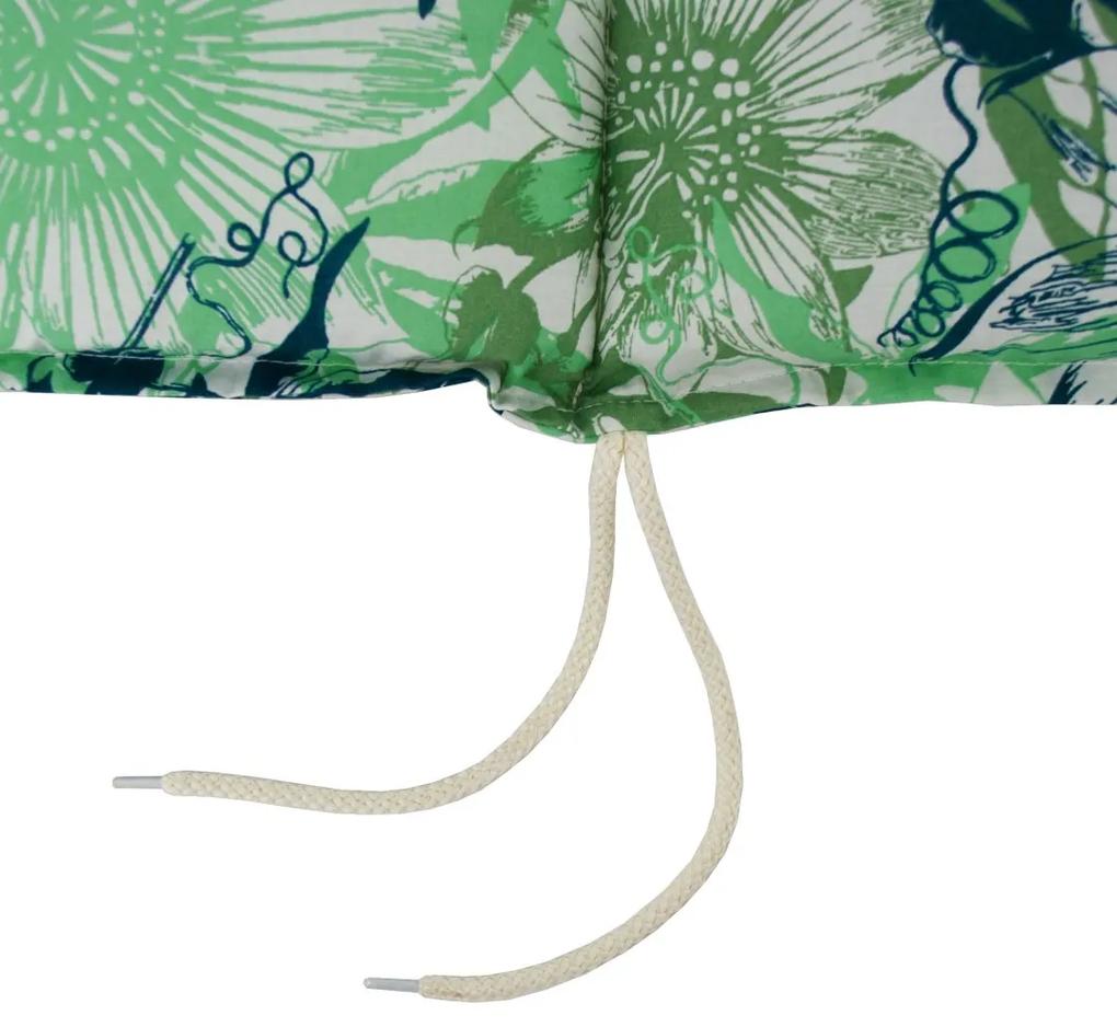 Doppler LIVING 3954 - polster na záhradnú hojdačku 150 cm so zipsom (sedadlo a opierka vcelku), bavlnená zmesová tkanina