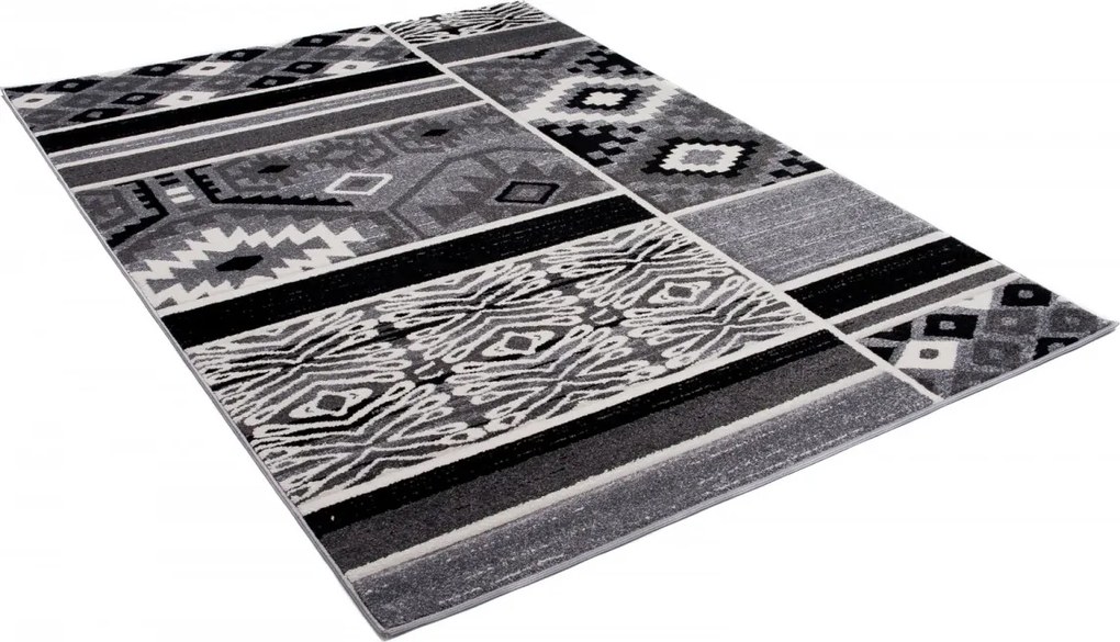 TA Koberec H110A ŠEDÁ SUMATRA rezbárstvo Rozmer: 190x270 cm