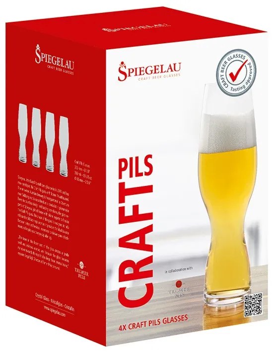 Spiegelau poháre na pivo Craft Pils 380 ml 4KS