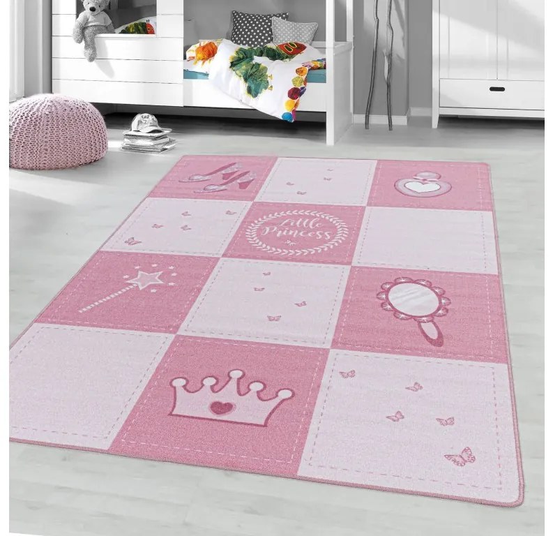 Ayyildiz Detský kusový koberec PLAY 2905, Ružová Rozmer koberca: 120 x 170 cm