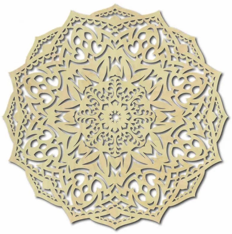 Mandala na stenu z dreva I SENTOP PR0373
