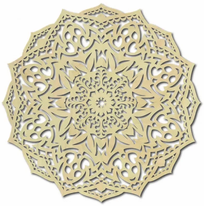 Mandala na stenu z dreva I SENTOP PR0373